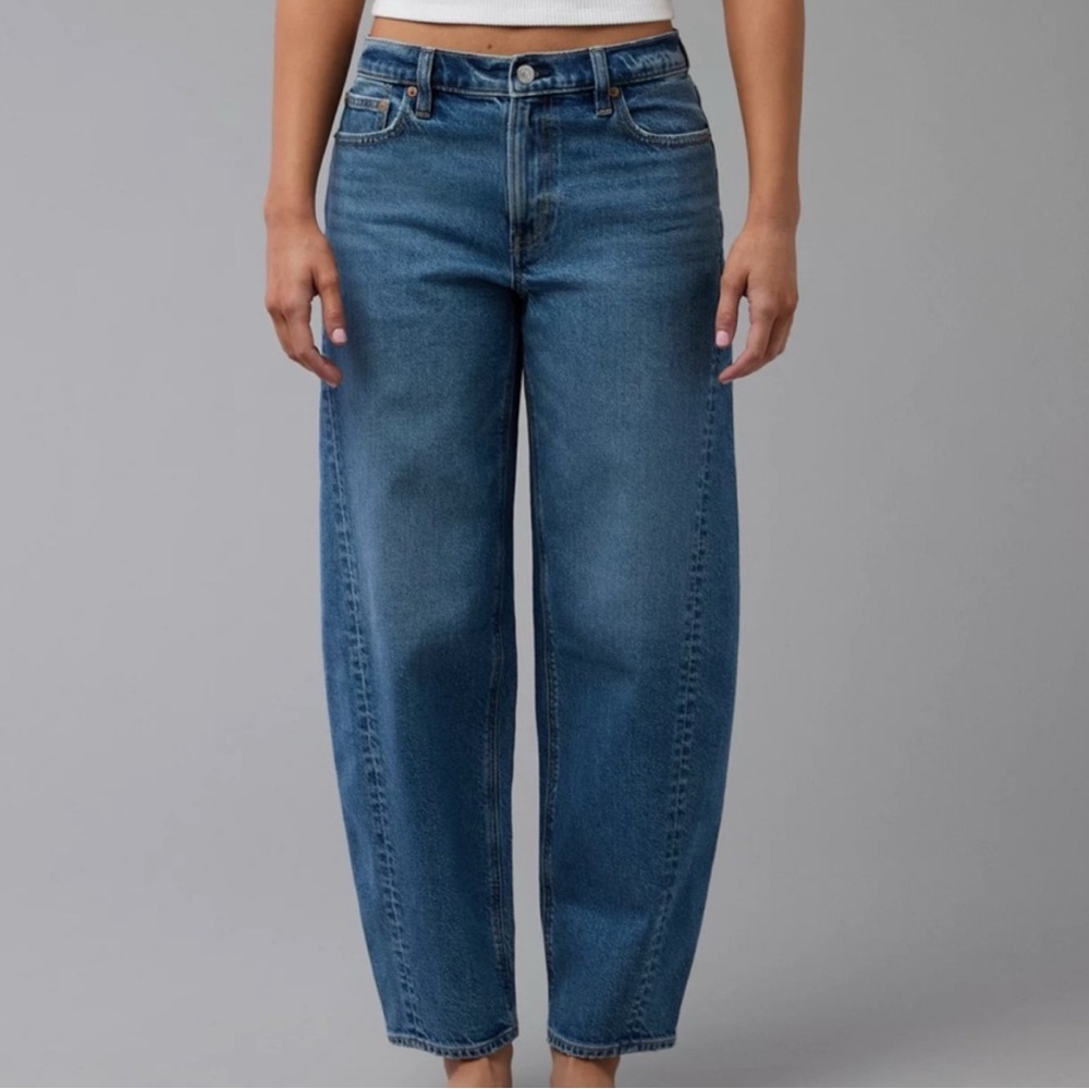 AE barrel stretch jeans